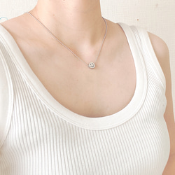 シルバー925 ヴィンテージ ニコちゃん ネックレス ネックレス