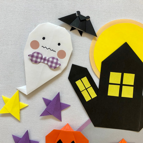 折り紙 ハロウィン 壁面飾り その他雑貨 miko origami 通販 16604570