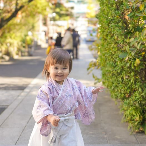 受注生産✨送料無料】ベビー・キッズ袴＊かすみ草ピンク
