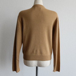 【1着限定】enrica cashmeresilk knit / camel 9枚目の画像