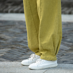 砂洗麻長褲，可選加厚，秋冬保暖#6170 第20張的照片