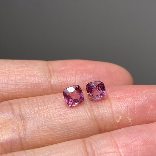 天然石　パープルスピネル　ラベンダースピネル　天然石リング　オーダー スピネル スピネル ルース ラベンダー ナチュラル スピネル 0.85