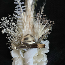 3色から選べる花束コサージュ。フォーマルスタイル・髪飾りに 9枚目の画像