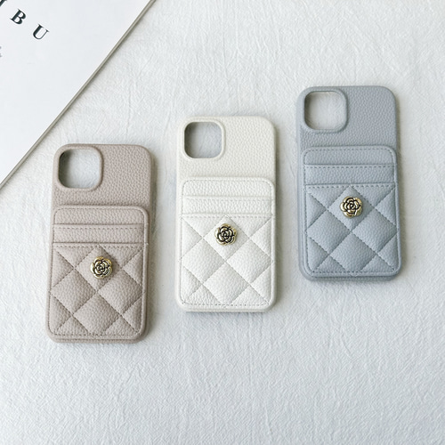 キルティング iphone 17 16 15 ケース バイカラー galaxy s25 ケース