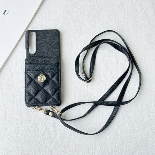 キルティング Xperia 10 VII ケース ショルダー pixel 10 スマホケース