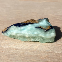ブルーアラゴナイト　アズライト付き原石　③ 阿富汗　霰石 Blue Aragonite with Azurite 14枚目の画像