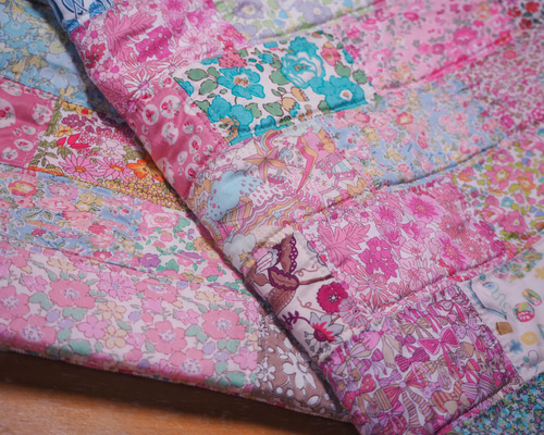 パッチワークキルト　ブランケット　マット パッチワークキルト ブランケット マット カーペット・絨毯