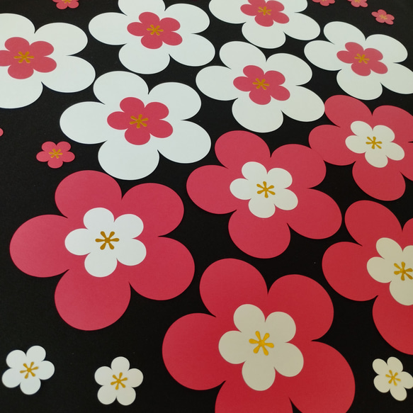 壁面飾り 梅の花 花 お正月 その他素材 ミィ 通販 16607053｜Creema