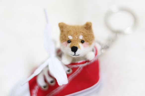 kamin　羊毛フェルト犬　プチチャーム kamin様確認用 羊毛フェルト犬 プチチャーム - メルカリ