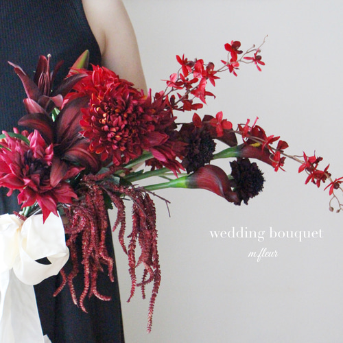 ウェディングブーケ、ブートニア(完全オーダーメイド) ブーケ M.FLEUR