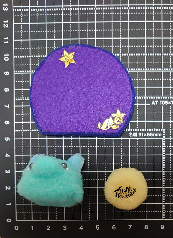 ポンポン和菓子♪Halloween和菓m(-_-m)～オオカミ 4枚目の画像