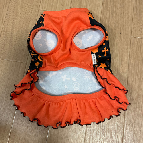 高級感あるオリジナルプリント ハロウィン犬服【完成品】ハロウィン