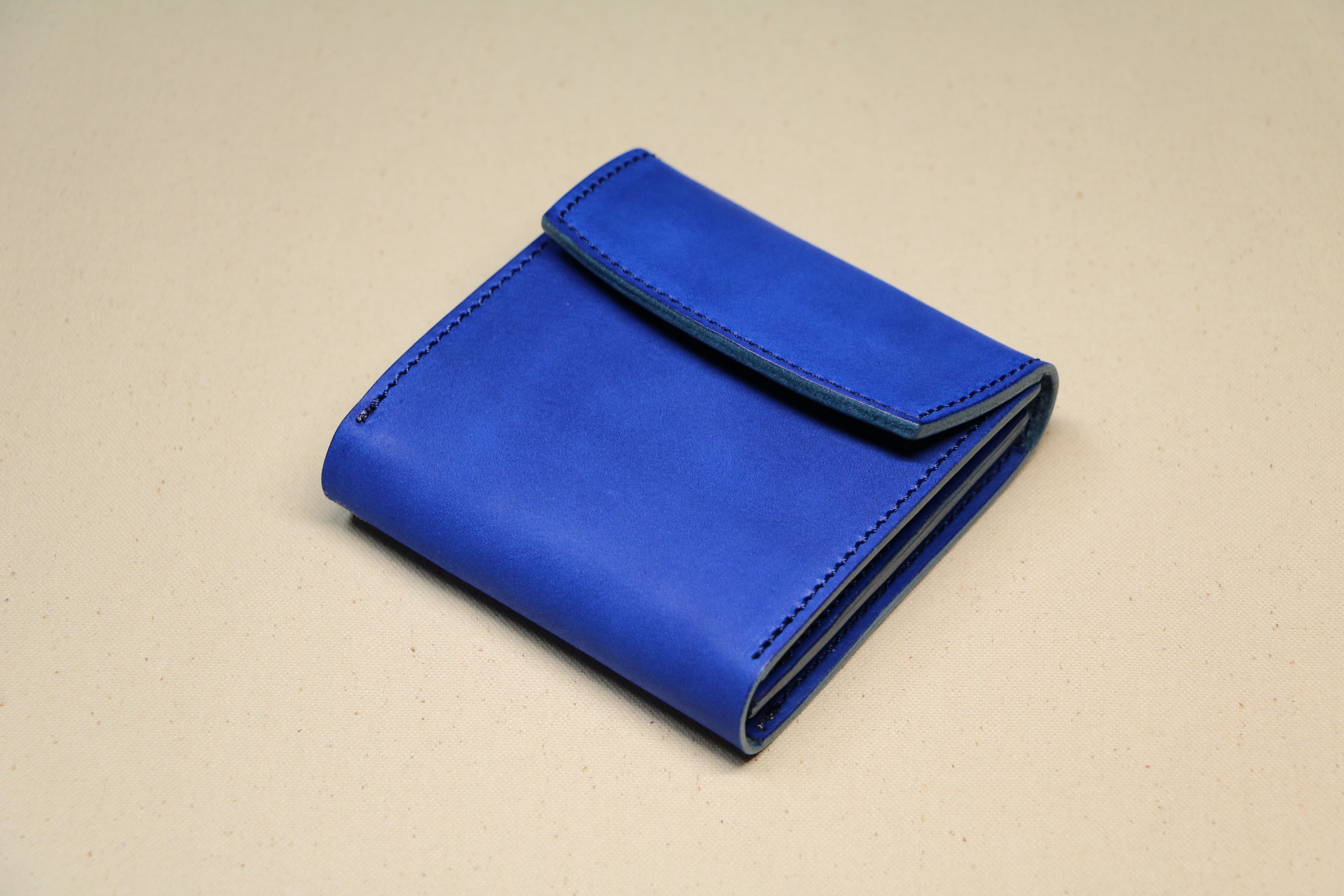 【スマートウォレット】国産オイル コバルト ED-006