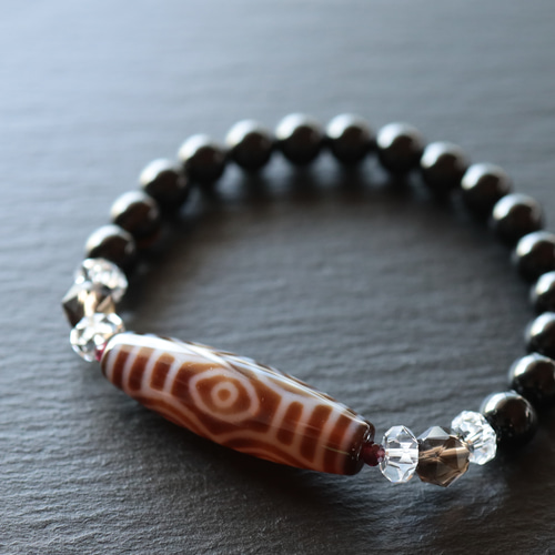 ☆チベットに伝わる聖なるお守りの宝石・至純天珠・龍眼天珠(りゅうが