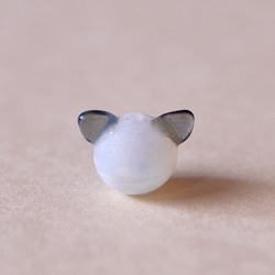 猫 cat 創作 細密 トンボ玉 ガラスのジュエリー（y2538-476)作家 新作＊猫のとんぼ玉 – kinariglass