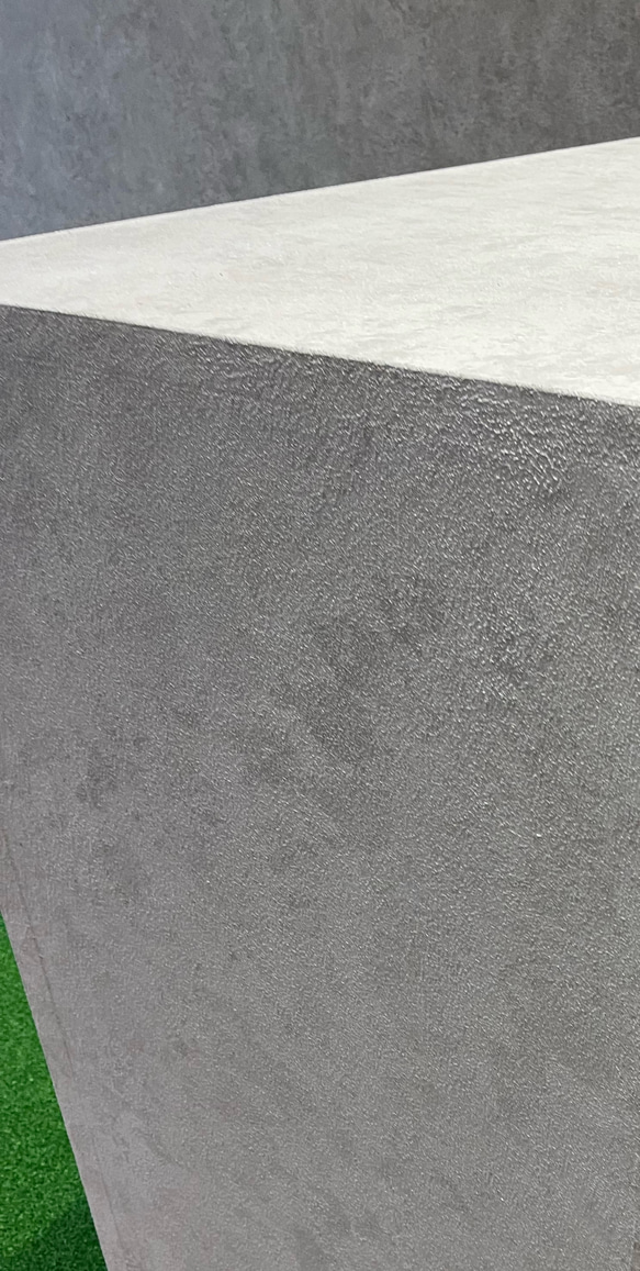 石っぽい　レジカウンター　受付カウンター　レジ台 4枚目の画像