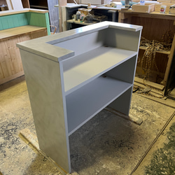 石っぽい　レジカウンター　受付カウンター　レジ台 7枚目の画像