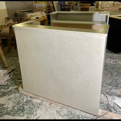 大理石風 カウンター レジカウンター 受付カウンター 机・デスク