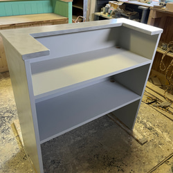 石っぽい　レジカウンター　受付カウンター　レジ台 6枚目の画像