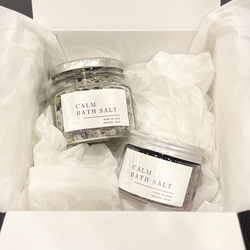 ブラック＆ハーブバスソルトset バス・トイレ・洗面用品 もも 通販