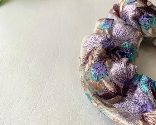 インド刺繍リボンのシュシュ シュシュ freely embroidery 通販