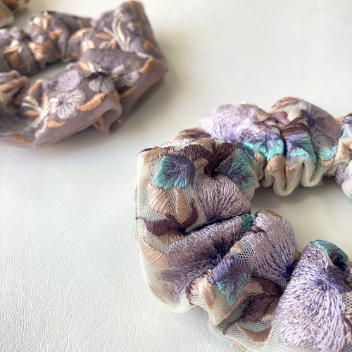インド刺繍リボンのシュシュ シュシュ freely embroidery 通販