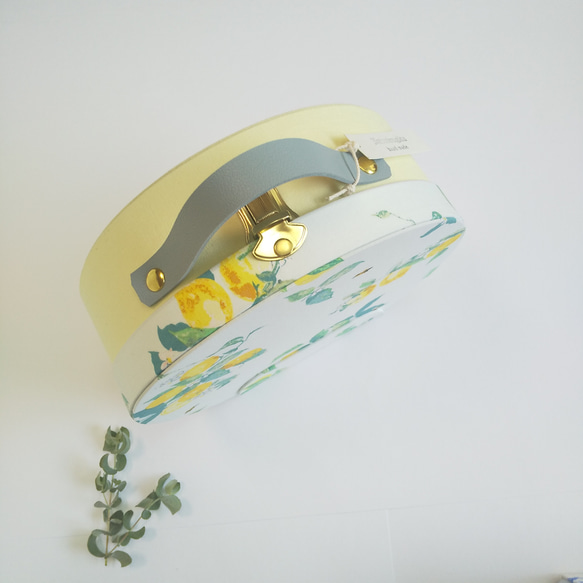 カルトナージュのトランクBOX(Limoni per Limoncello) 6枚目の画像