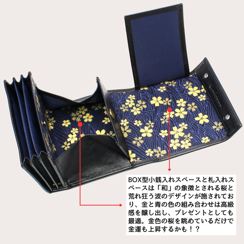 レザー二つ折り財布 チェック柄 黒/青 楽天市場】二つ折り財布（柄チェック）の通販