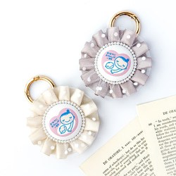 両面マタニティマーク マタニティロゼット マタニティキーホルダー