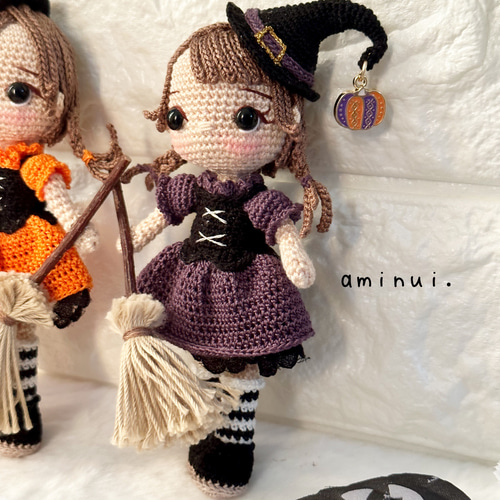 あみぐるみ】Halloween魔女っ子ちゃん あみぐるみ aminui 通販
