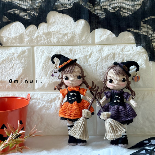 あみぐるみ】Halloween魔女っ子ちゃん あみぐるみ aminui 通販