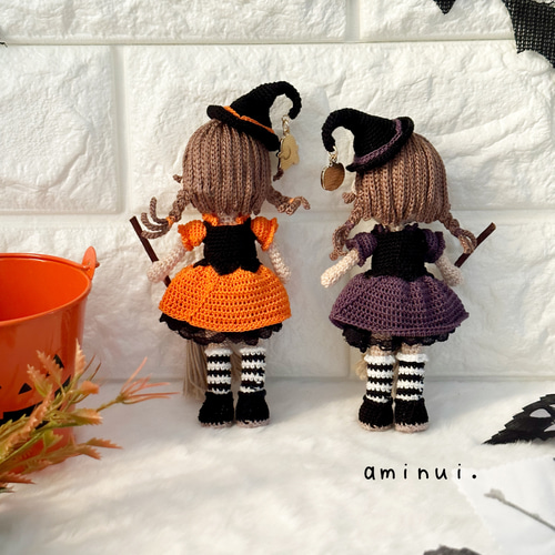 あみぐるみ】Halloween魔女っ子ちゃん あみぐるみ aminui 通販