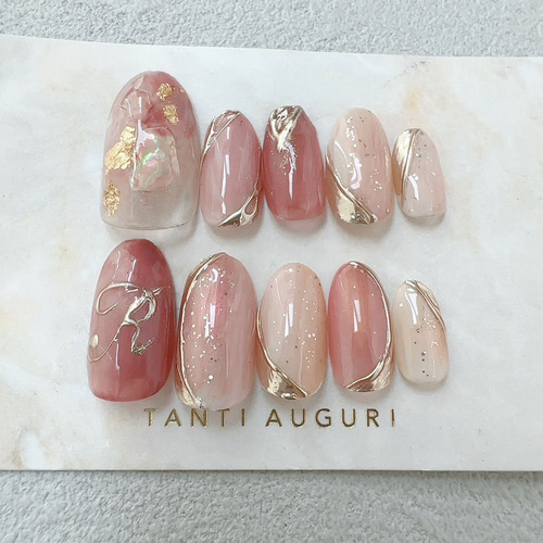 baby pink ネイルチップ ピンク 結婚式ネイル ブライダル 結婚式 ブライダル ネイルチップ ピンク色 ウェディング 花嫁