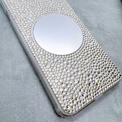 デコ電 ミラー付き スマホケース iPhoneケース Android ミラーケース 鏡 3枚目の画像