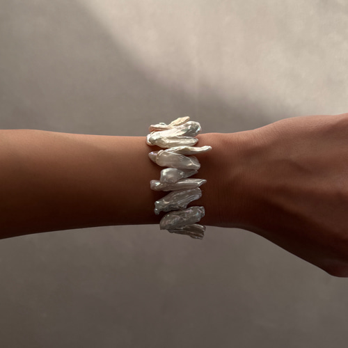 バロックパールブレスレット ＊ バロックパール / バングル