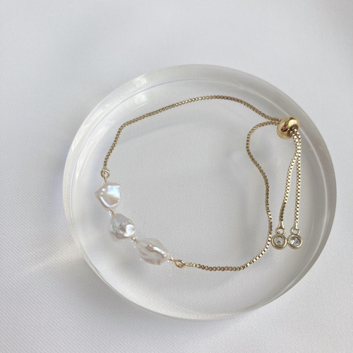 送料無料】淡水パールブレスレット ギフト プレゼント フリーサイズ