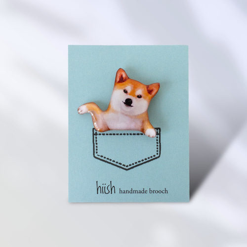 柴犬＆おかめネコが陶器アクセサリーに！愛らしいリングとピン