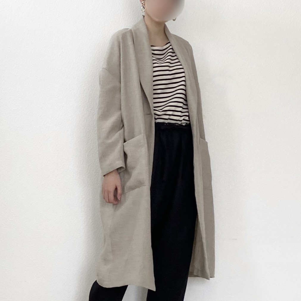 ロングシングルチェスターコート【カシミヤ】【LUIGI COLOMBO