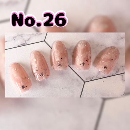 オーダー】No.1 ネイルチップ サイズオーダー