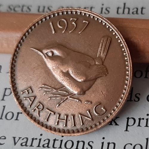 100枚セット イギリス 1937~1952年 ブロンズファジング 英国コイン