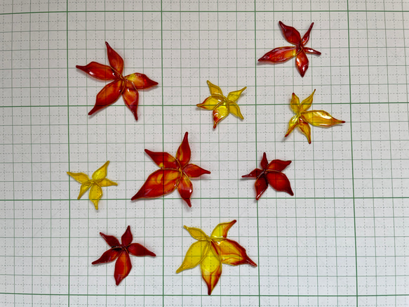 お家で紅葉を楽しみませんか。（橙）　秋の演出　秋の装い 6枚目の画像