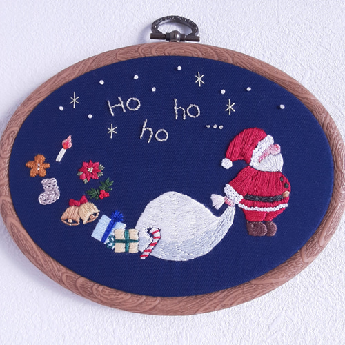 刺繍フレーム　動物たちのクリスマス Dimensions クロスステッチキット クリスマス Woodland Cheer