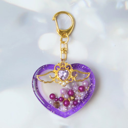 shaker Keychain-Amethyst- 2枚目の画像