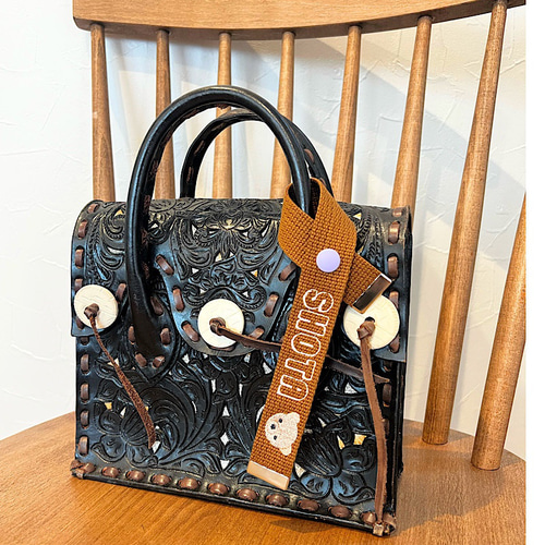 ♡刺繍♡名入れ♡ネームタグ♡バッグチャーム♡ バッグチャーム