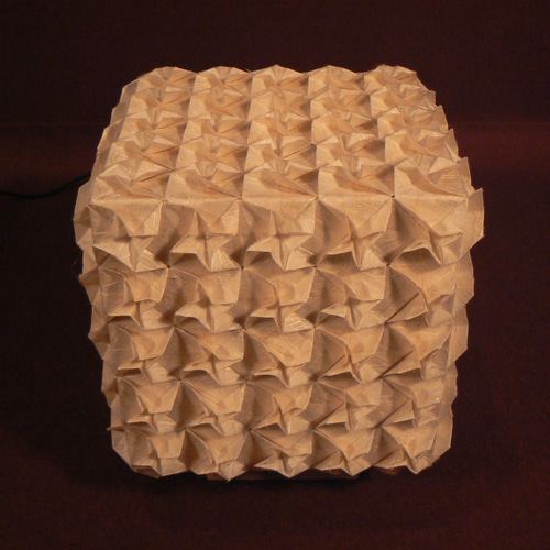 和紙の手作りランプシェード美濃和紙使用[ 趣 ] 8-1癒しの一点物作品