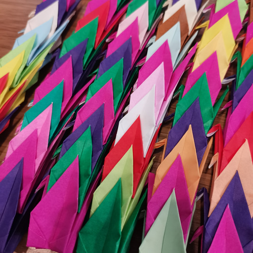 折り鶴200羽 色ミックス 大量に欲しい方いかがですか♪( ´▽｀) その他