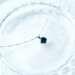 silver925 ローゼライトガーネット〜˚✧₊⁎ネックレス[天然石Mサイズ