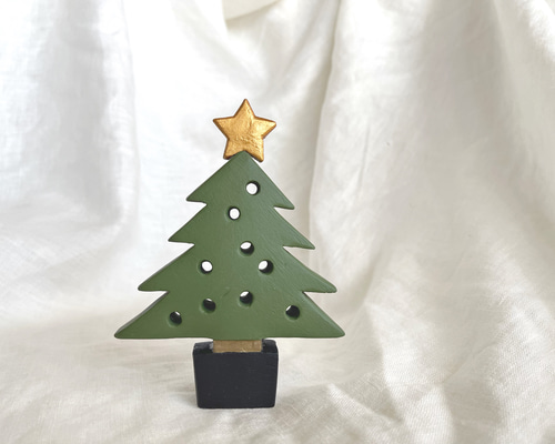 クリスマスツリーオブジェ・・Albero di Natale クリスマスツリー