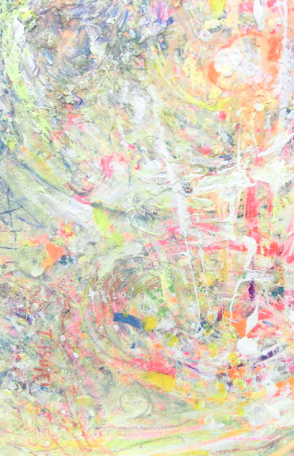 原画「らせん」 額サイズ47×65㎝ パワーアート 8枚目の画像