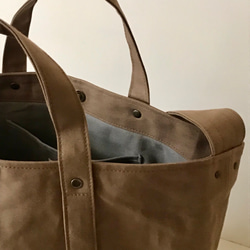 365TOTE - 2WAY (11号帆布/茶） 3枚目の画像